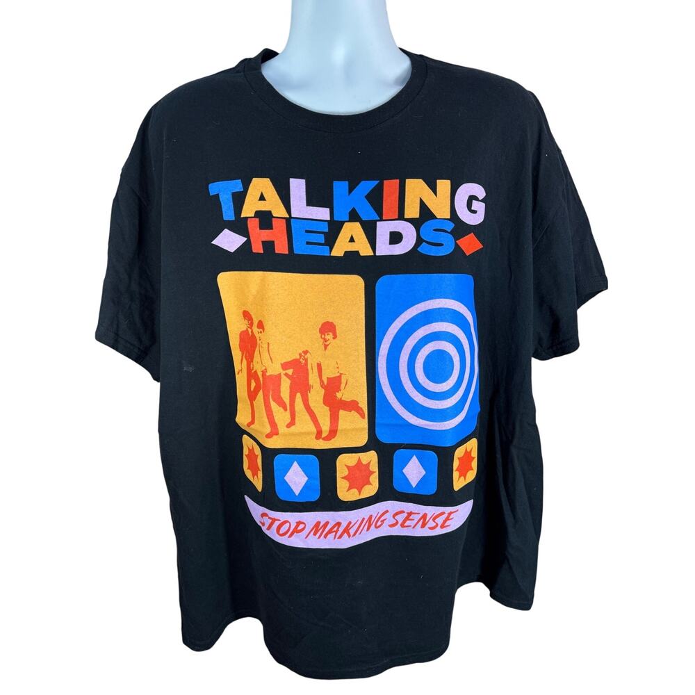 Talking Heads Stop Making Sense Black Short Sleeve T-Shirt 2XL